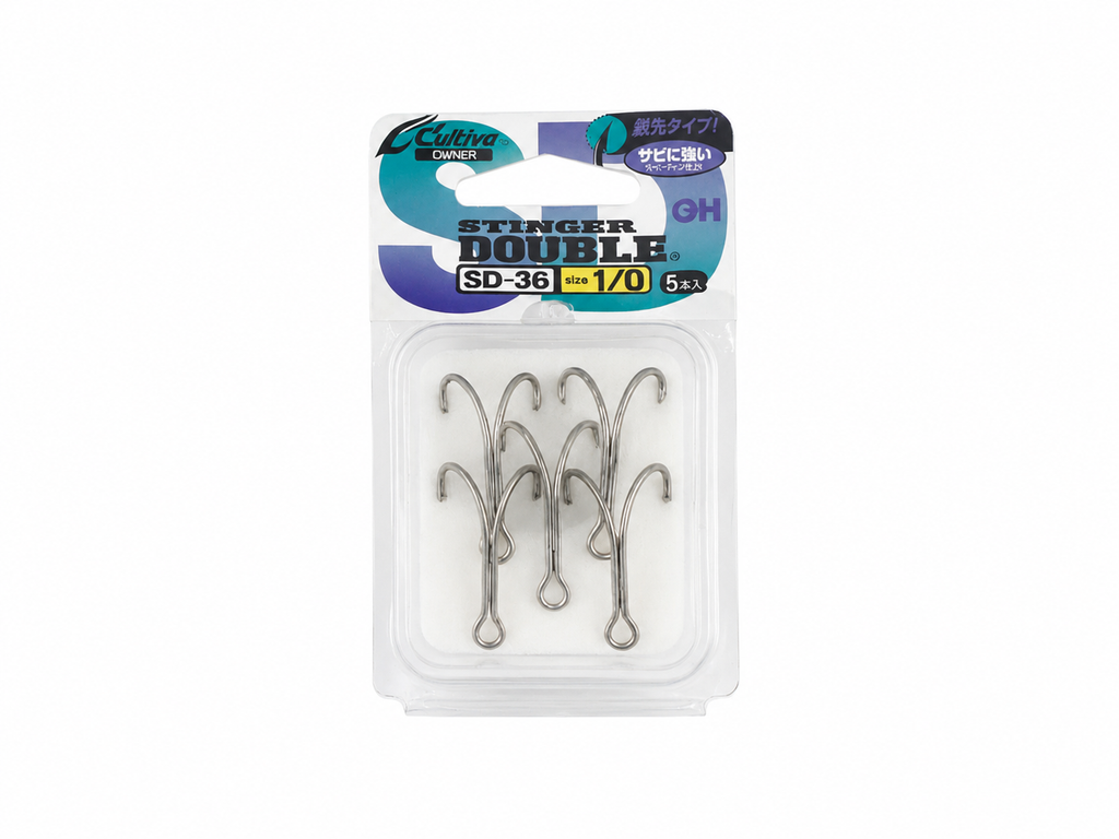Owner SD-36 Stinger Double Frog Hook