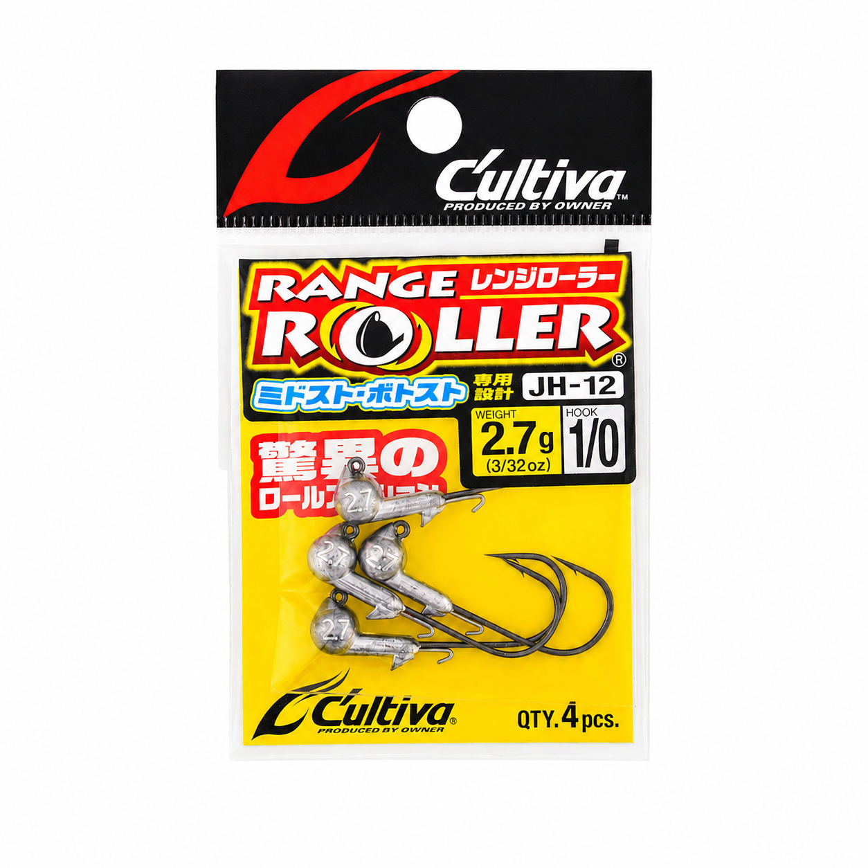 Owner Range Roller Ball Jig Head