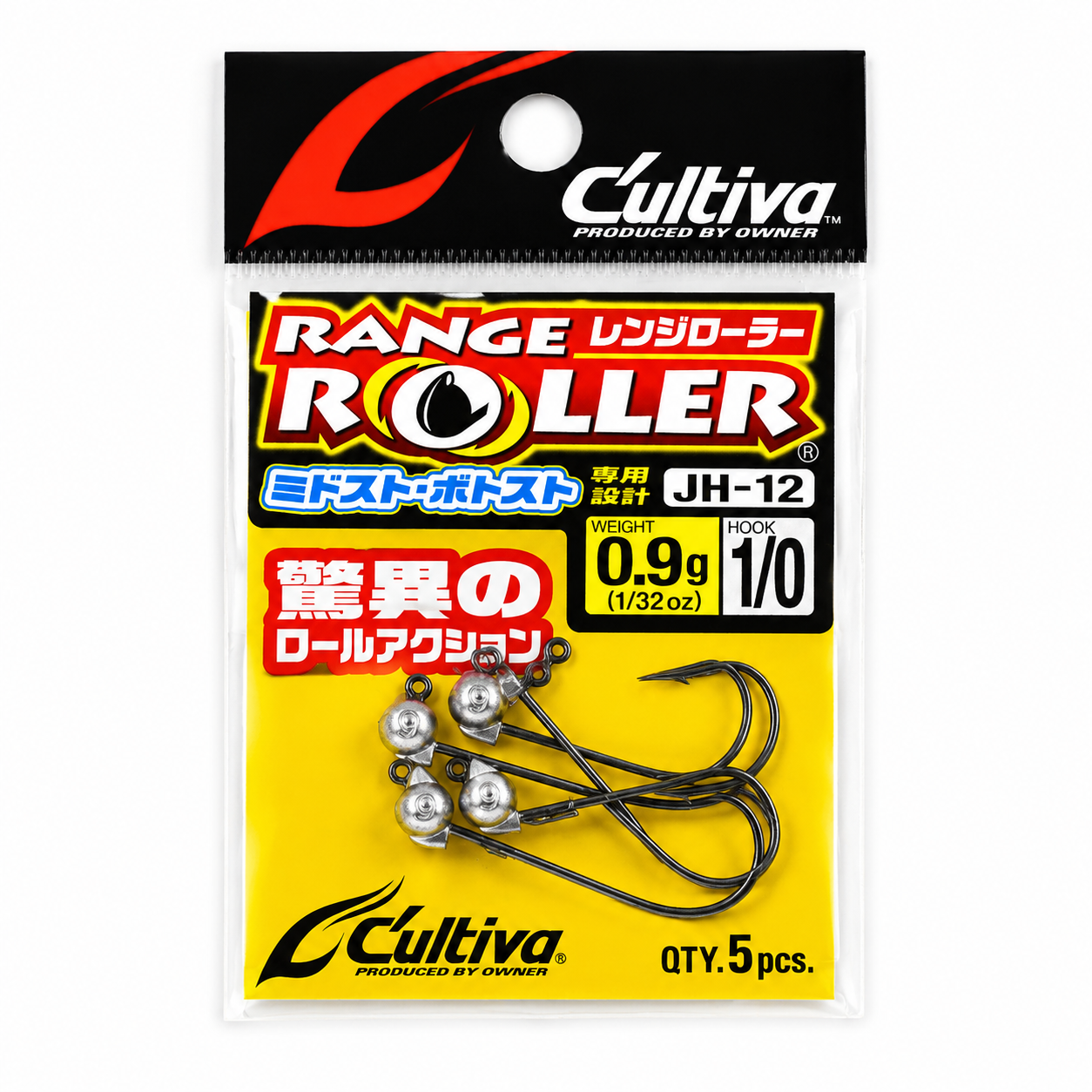 Owner Range Roller Ball Jig Head